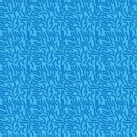 Blue abstract minimal seamless repeat pattern. vector