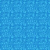 Blue abstract minimal seamless repeat pattern. vector