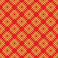Red seamless wallpaper pattern, vector. vector