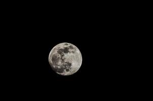 Moon at night photo