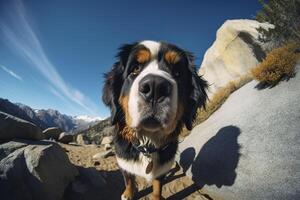 Mountain dog. . photo