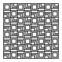 abstract black line pattern vector