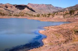 Scenic lake view photo