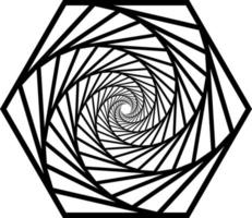 Dynamic Vector Hexagon shape that you can use as logo, symbol, background, icon, etc.