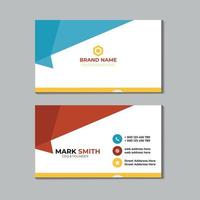 professional business design card template vector