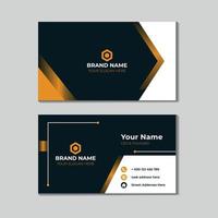 profesional negocio diseño tarjeta modelo vector