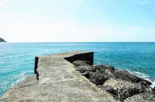 Scenic coastal view photo