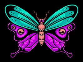 hermosa mariposa vector diseño para elementos