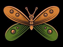 hermosa mariposa vector diseño para elementos