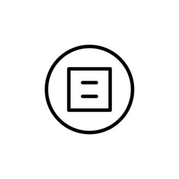 playlist icon vector. perfect for multimedia player interface button and any purposes vector