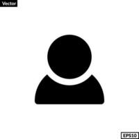 usuario perfil icono vector para ninguna propósitos