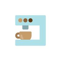 coffee maker icon isolated on white background vector