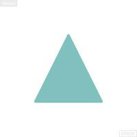 triangle shape illustration vector graphic