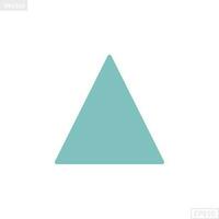 triangle shape illustration vector graphic