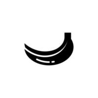 illustration vector graphic of banana icon. perfect for pattern objects design, any design element and any purposes.