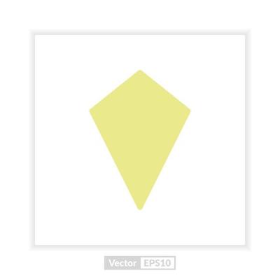 kite shape illustration vector graphic
