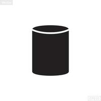 cylinder shape illustration vector graphic