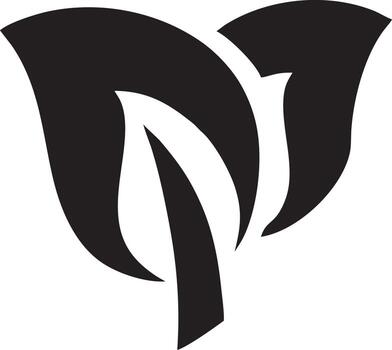 tree icon symbol image vector, illustration of the tree botany in black image vector