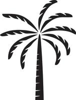 tree icon symbol image vector, illustration of the tree botany in black image vector