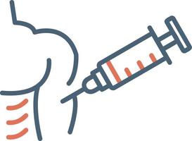 Vaccination vector icon