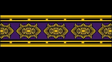 Beautiful carved decorative ornaments Vector design for elements editable colors