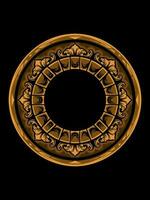 Beautiful carved decorative ornaments Vector design for elements editable colors