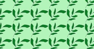 Vector minimalist abstract leaves illustration pattern background