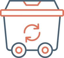 Recycle vector icon