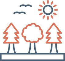 Forest vector icon