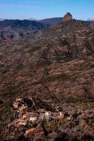 Scenic view of a valley photo