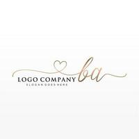 inicial licenciado en Letras femenino logo colecciones modelo. escritura logo de inicial firma, boda, moda, joyería, boutique, floral y botánico con creativo modelo para ninguna empresa o negocio. vector