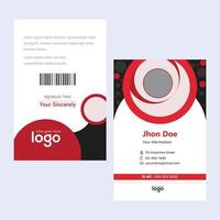 Creative Templates Business Card. Red Business Cards. Professional and elegant abstract card templates perfect for your company and job title. vector design templates. clean business cards.