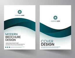 Annual report design template, for brochure, flyer layout, booklet, cover design, book, brochure cover, layout in A4 size. vector