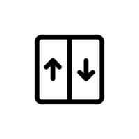 elevator icon vector for any purposes
