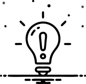 Idea solution icon symbol vector image. Illustration of the creative innovation concept design. EPS 10