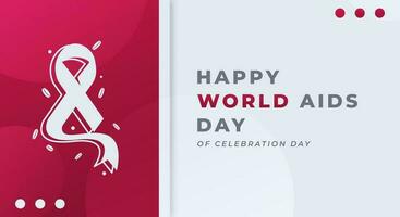 World AIDS Day Celebration Vector Design Illustration for Background, Poster, Banner, Advertising, Greeting Card