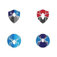 araña vector icono ilustración diseño