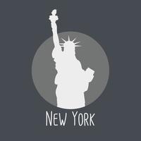 Statue of Liberty Vector Illustration design