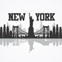 liberty statue vector illustration design template