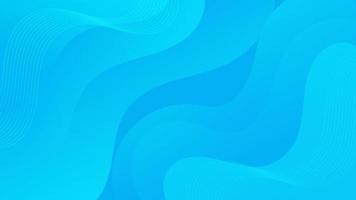 Abstract Gradient Blue liquid Wave Background vector