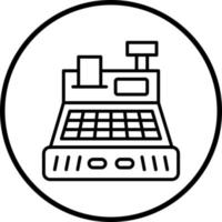 Vector Design Cash Register Vector Icon Style