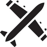 Plane icon symbol image vector, illustration of the flight aviation in black image. EPS 10 vector