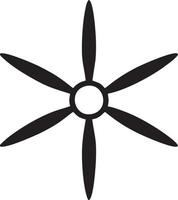 Plane turbine icon symbol image vector, illustration of the flight aviation in black image. EPS 10 vector