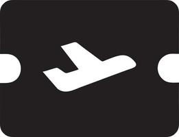 Plane icon symbol image vector, illustration of the flight aviation in black image. EPS 10 vector