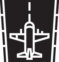 Plane icon symbol image vector, illustration of the flight aviation in black image. EPS 10 vector