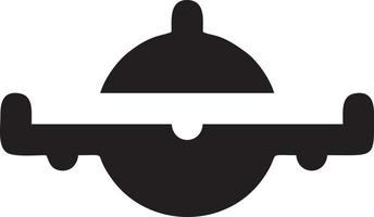 Plane icon symbol image vector, illustration of the flight aviation in black image. EPS 10 vector