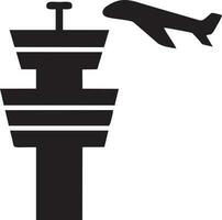 Plane icon symbol image vector, illustration of the flight aviation in black image. EPS 10 vector