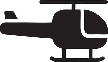 Helicopter icon symbol vector