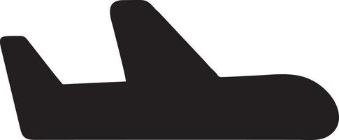 Plane icon symbol image vector, illustration of the flight aviation in black image. EPS 10 vector