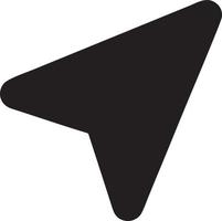 Paper plane icon symbol image vector, illustration of the flight aviation in black image. EPS 10 vector